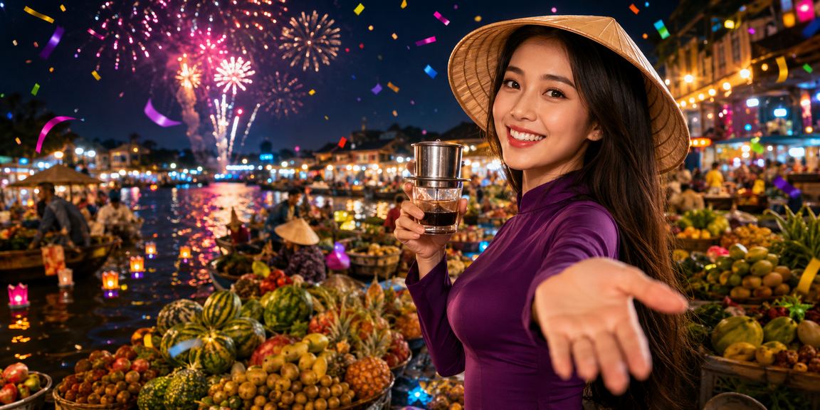 Người dùng sử dụng ứng dụng casino trên điện thoại bên tách cà phê sáng kiểu Mekong