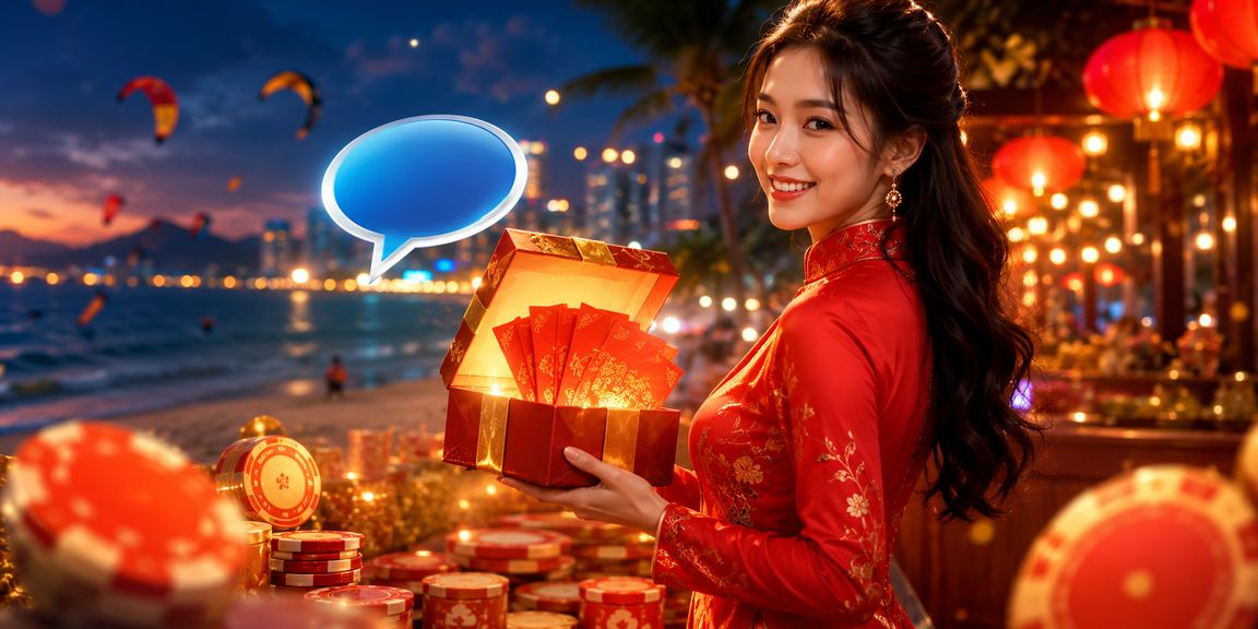 Game slot phong cách phong bao lì xì tại Mũi Né